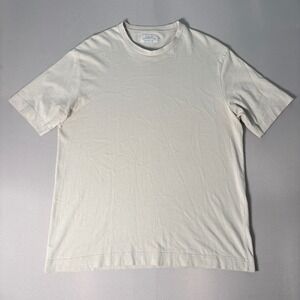 Renuar Mens Cotton Drop Shoulder T-Shirt Light Gray Size L 4236049